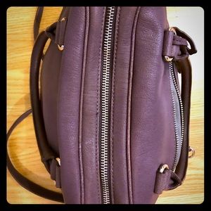 Michael Kors purple leather purse. Authentic